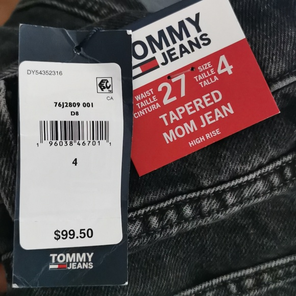 Mom jeans faded gray US 27 - Picture 3 of 3